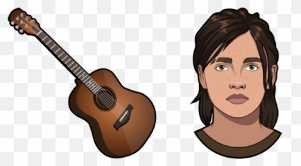 The Last Of Us Part Ii Ellie Cursor U2013 Custom Browser - Of Guitar Png