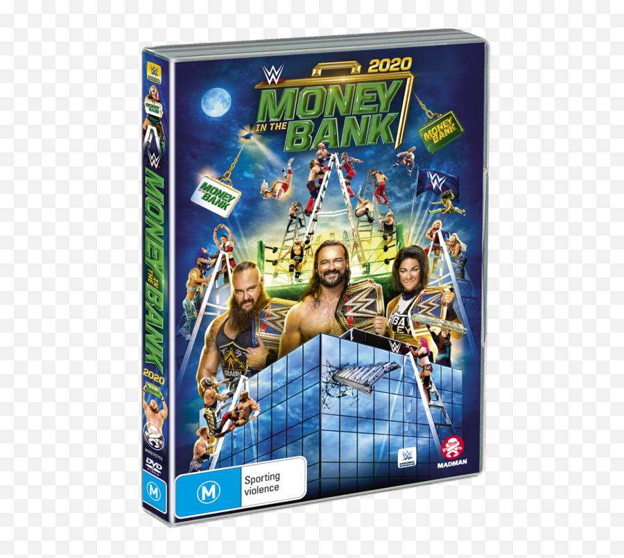 Wwe Money In The Bank - 2020 Dvd Preorder Now At Wwe Dvd 2020 Png,Braun Strowman Png