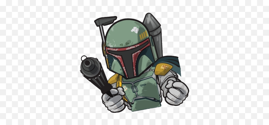 Star Wars Boba Fett Png Clipart - Boba Fett Cartoon Png,Boba Fett Png