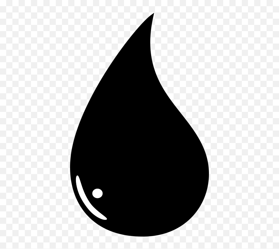Drip Symbol Rain - Transparent Background Black Teardrop Png,Rain Drop Png