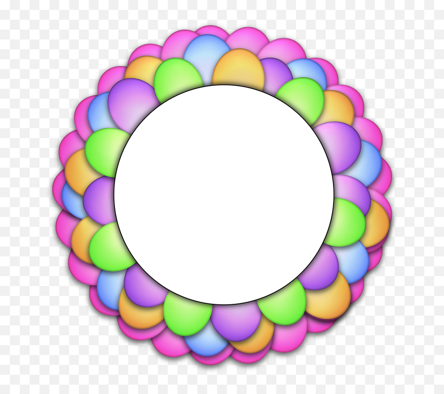 Balloons Circle Frame Copy - Free Image On Pixabay Circle Png,Transparent Circle Frame