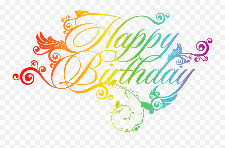 Pin - Happy Birthday Png Text Hd,Happy Birthday Logo