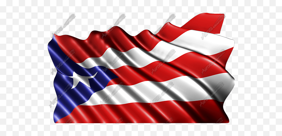 Waving Puerto Rican Flag - Puerto Rican Flag Png,Puerto Rican Flag Png