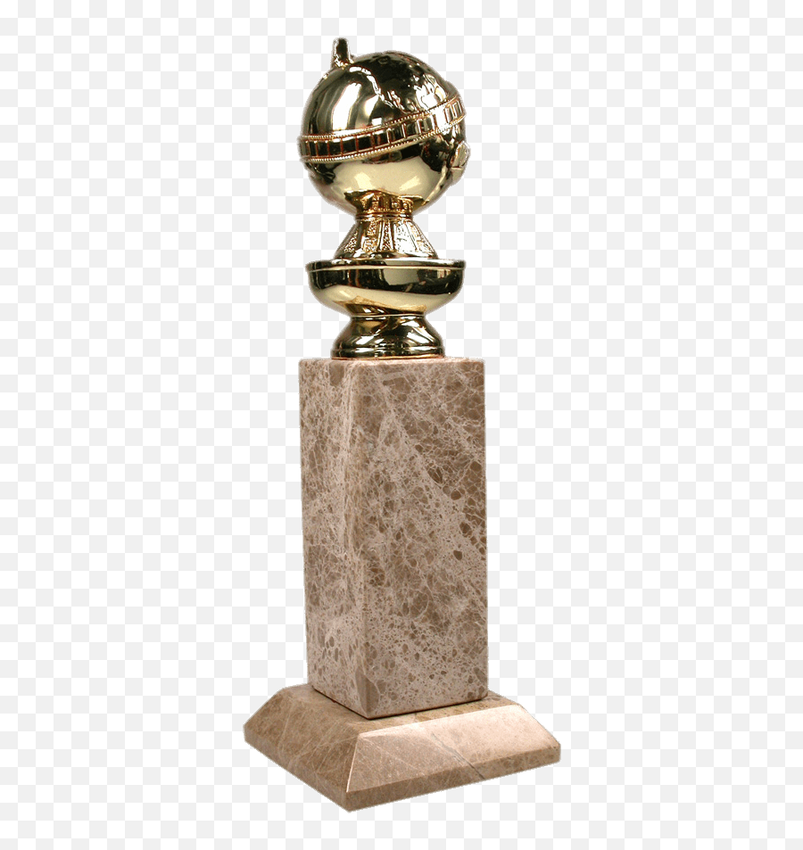 Golden Globes Transparent Png - Stickpng Golden Globe Award Trophy,Trophy Transparent Background