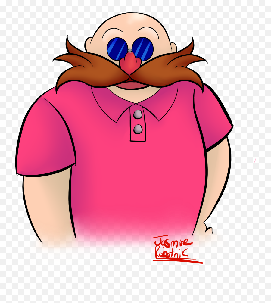 Download Eggmans Pink Polo Shirt - Doctor Eggman Png,Eggman Png