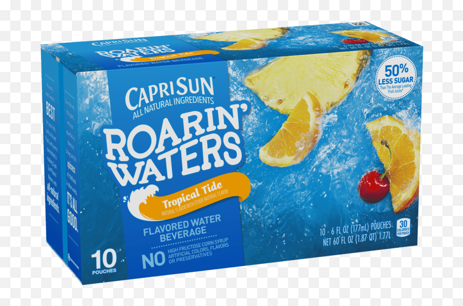 Fruit Flavored Water - Tropical Tide Capri Sun Png,Capri Sun Logo