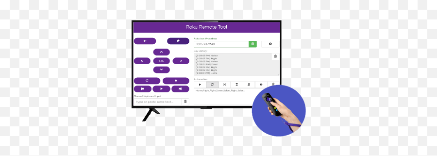 How To Find Roku Ip Address Create Or Update Pin - Ip Address On Roku Device Png,Roku Logo Png