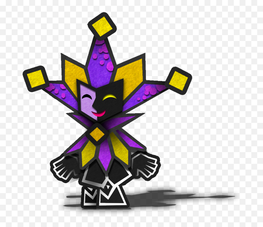 Download Super Paper Mario - Dimentio Mask Full Size Png Super Paper Mario Dimentio,Paper Mario Logo