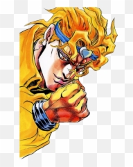 Dio Is Gonna Fight The Post Below This Onedio Brando - Dio Brando Stardust Crusaders Manga Png,Dio Png