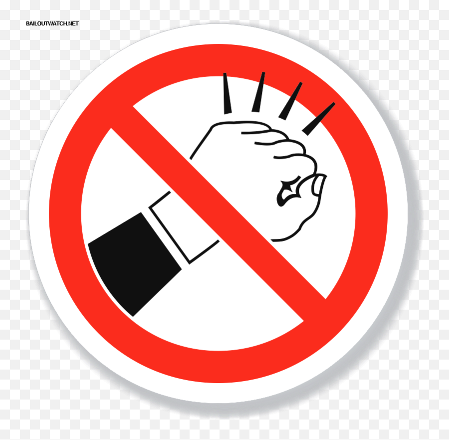 Do Not Knock Symbol Iso Prohibition Sign Made In Usa - Live Do Not Knock Symbol Png,Made In Usa Logo Png