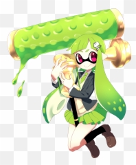 Sakura Chiyo Konachi000 Splatoon Inkling - School Uniform Splatoon Manga png