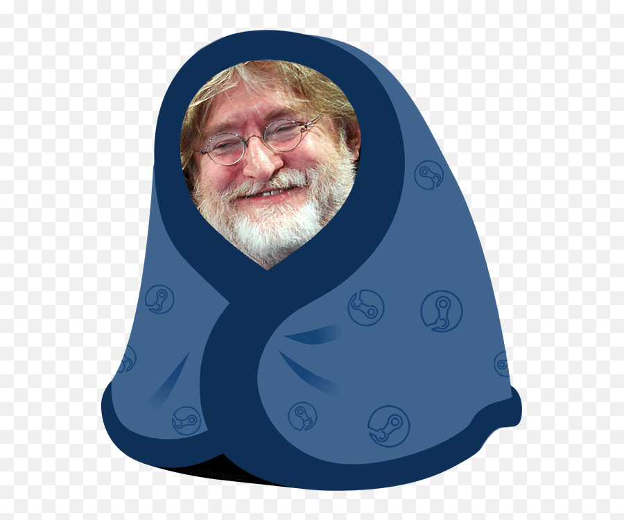 Gabe In A Blanket - Album On Imgur Senior Citizen Png,Gabe Newell Png