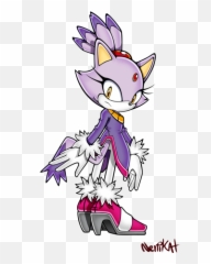 Download 2 Nekat Sonic Rush 3d Blast Knuckles The - Blaze Cat Style png