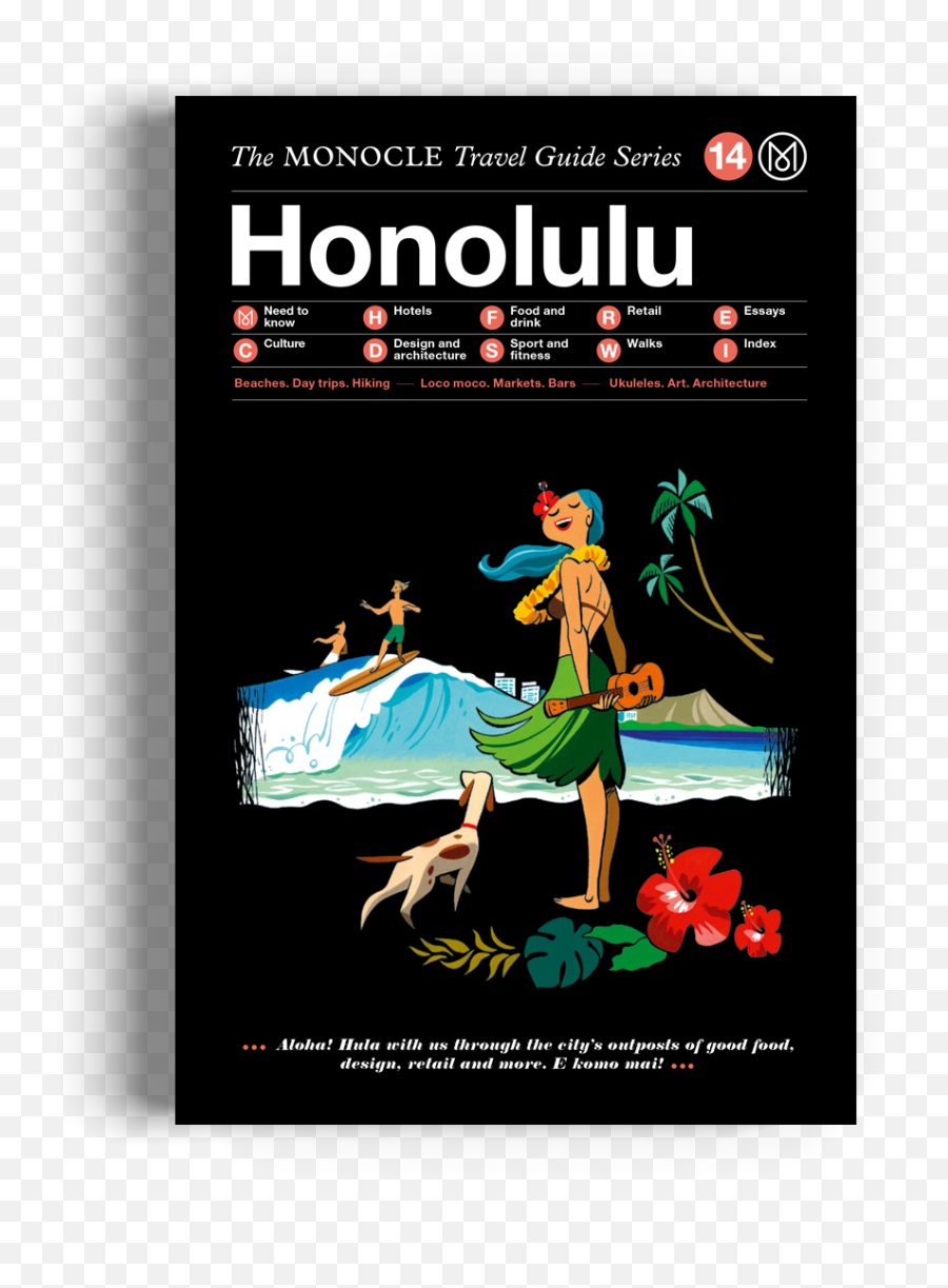 The Monocle Travel Guide Series Honolulu - Language Png,Monocle Transparent