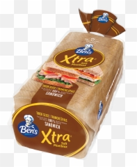 Benu0027s Xtra Sandwich Wheat Thick Bread Bens - Thick Slice Wheat Bread Png,Bread Slice Png