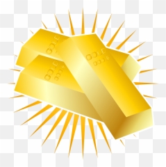 Gold Bar Clipart Free Download Transparent Png Creazilla - Horizontal