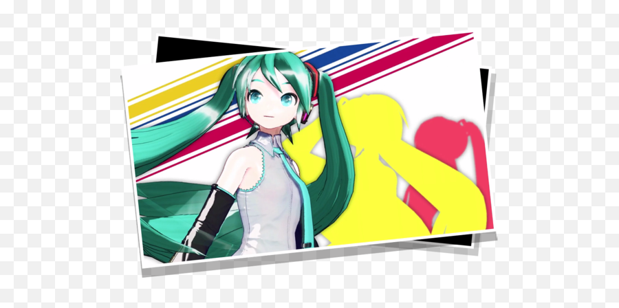 Project Diva Mega Mix - Hime Cut Png,Miku Icon