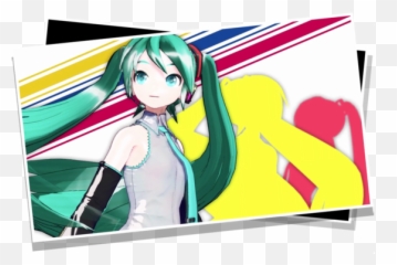 Project Diva Mega Mix - Hime Cut Png,Miku Icon