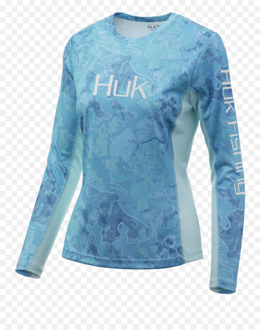 Huk Womens Current Camo Icon X - Long Sleeve Png,Scoop Icon