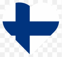 Vector Country Flag Of Finland - Vertical png