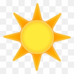 Icon Of Noto Emoji Travel Places Icons - Clip Art Sun Png,Free Sun Icon