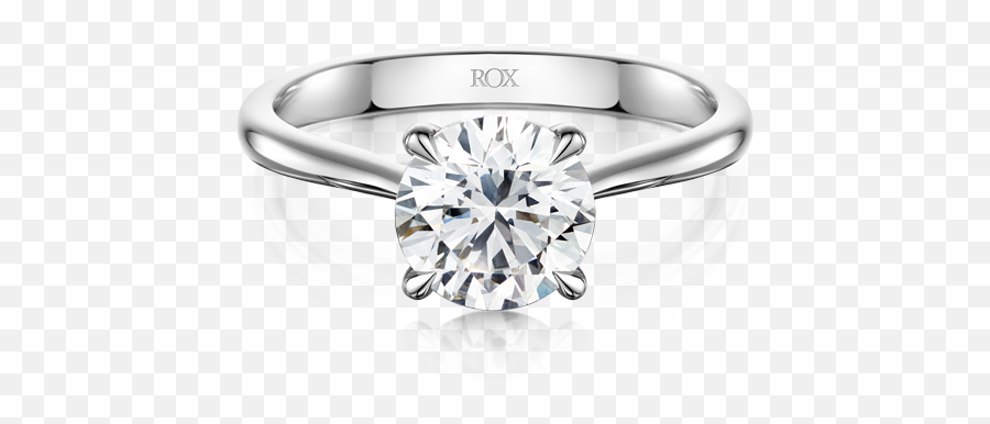 Diamond Engagement Rings Collection - Solid Png,Gucci Icon Thin Band Ring