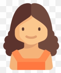 Girl Icon - Vector Png