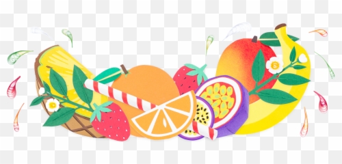 Fruit Shake Clipart Png - Clipart Fruit Shake Png,Fruit Clipart Png