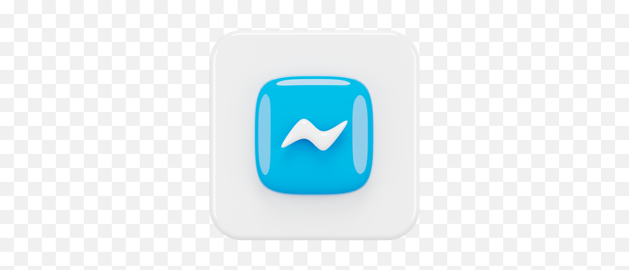 Facebook Messenger 3d Illustrations Designs Images Vectors - Language Png,Facebook Messenger Blue Icon