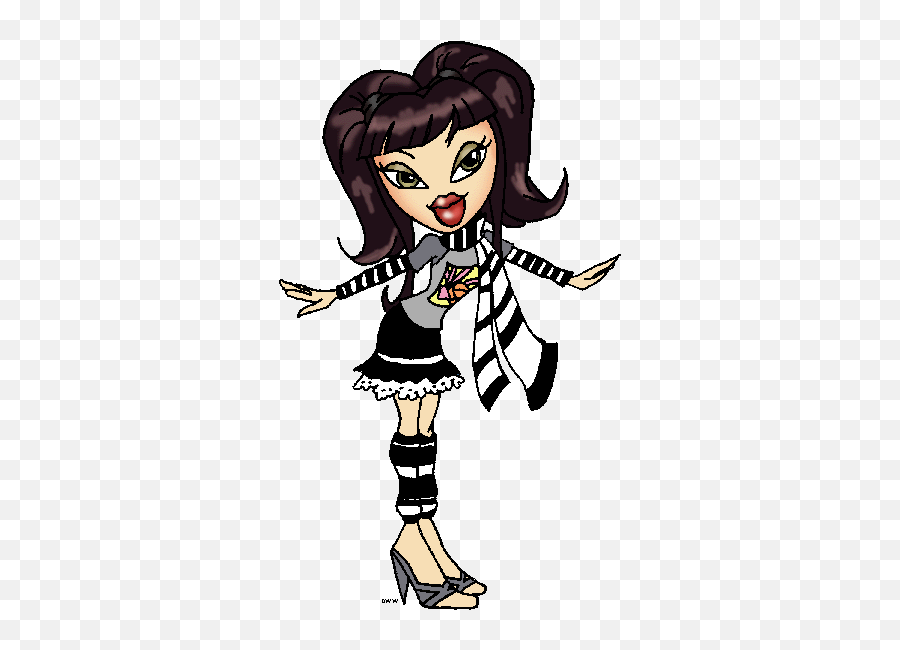 Bratz Jade Clipart - Clip Art Library Jade Bratz Clip Art Png,Bratz Icon