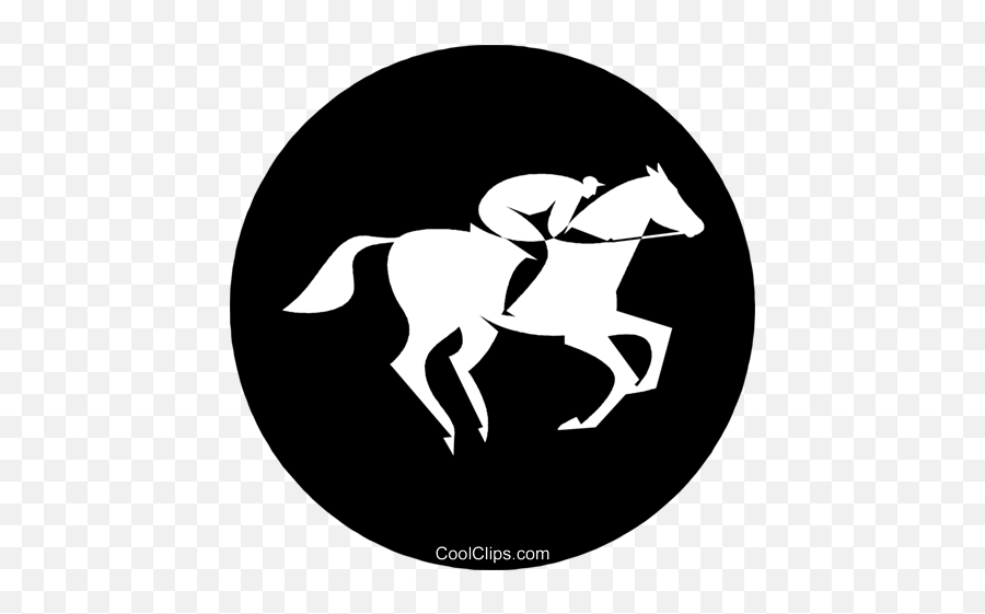 Person Riding A Horse Royalty Free Vector Clip Art - Horse Supplies Png,Horse Riding Icon