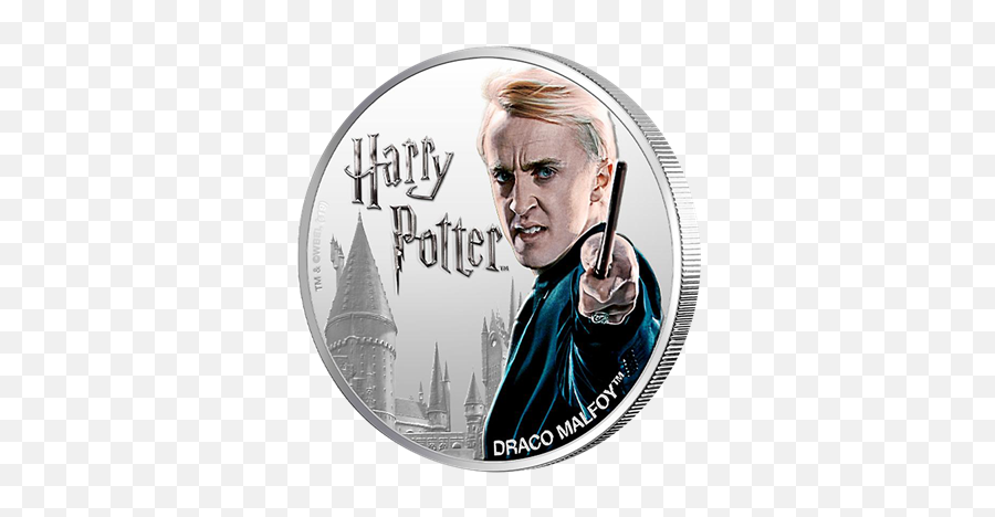 Draco - Bellatrix Lestrange Harry Potter Coin Series 2020 1 Oz Pure Silver Proof Coin Fiji Png,Draco Png