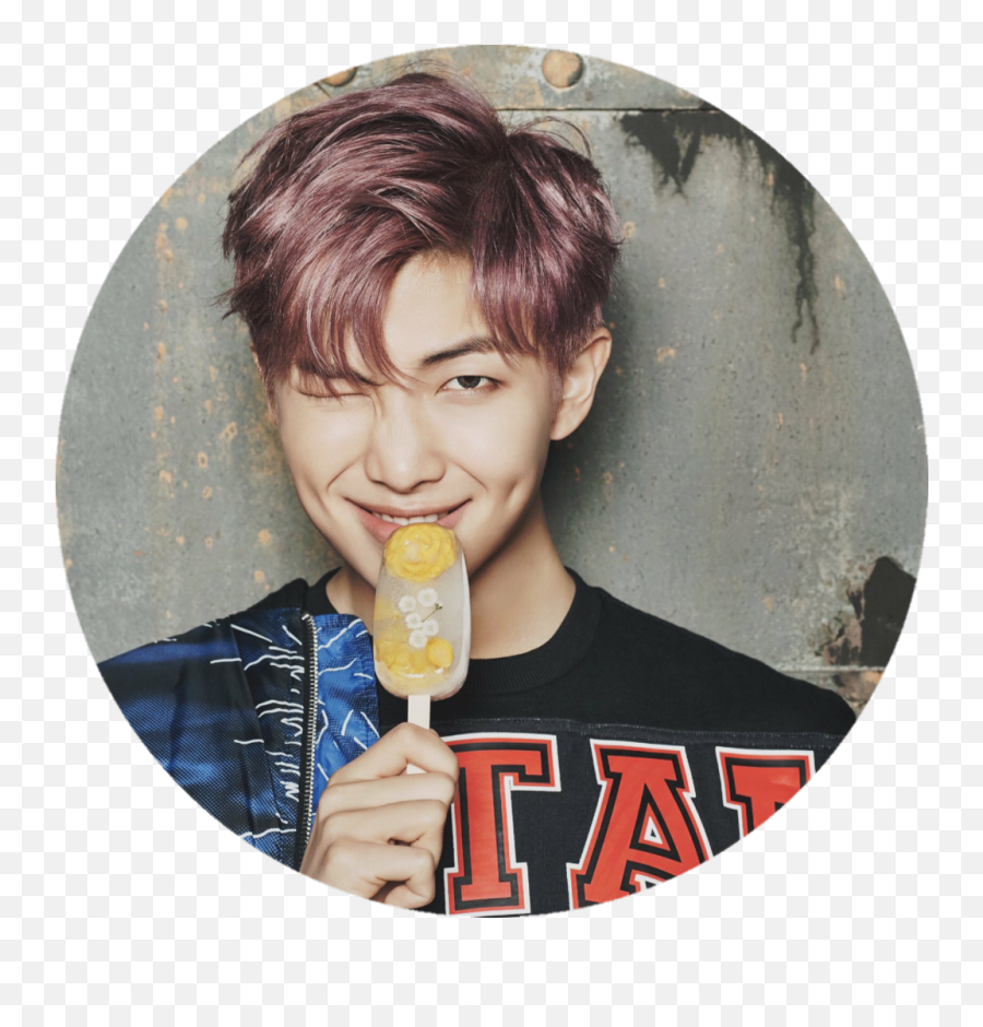 Download Png Bts Ynwa Wings Bangtanboys - Namjoon With Purple Hair,Namjoon Png