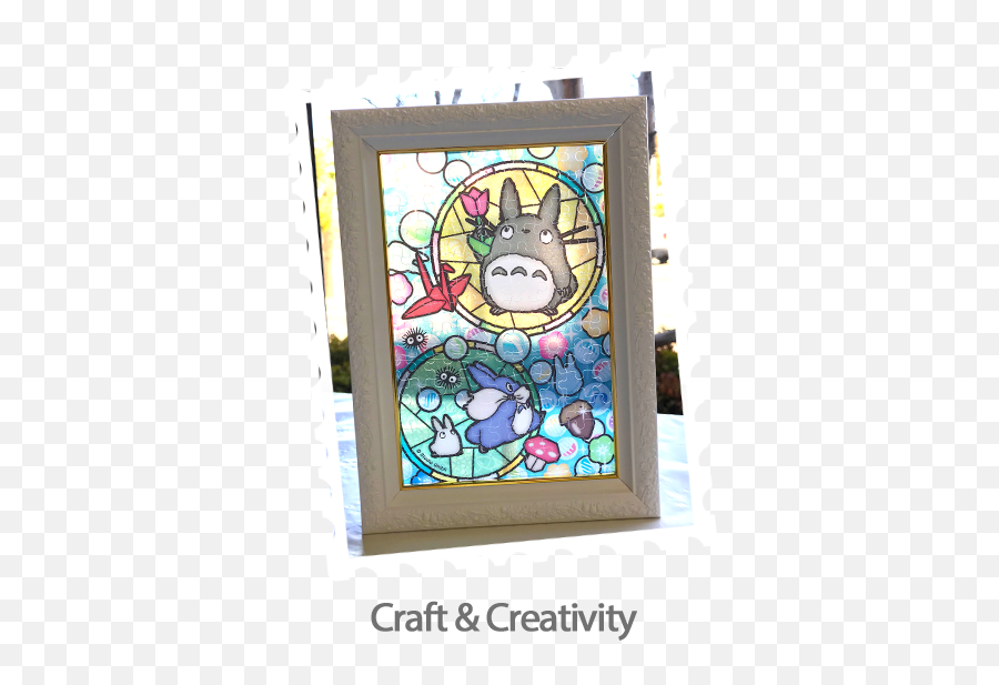 Studio Ghibli - Japanese Animation Film Studio Studio Ghibli Stained Glass Puzzle Png,Calcifer Icon