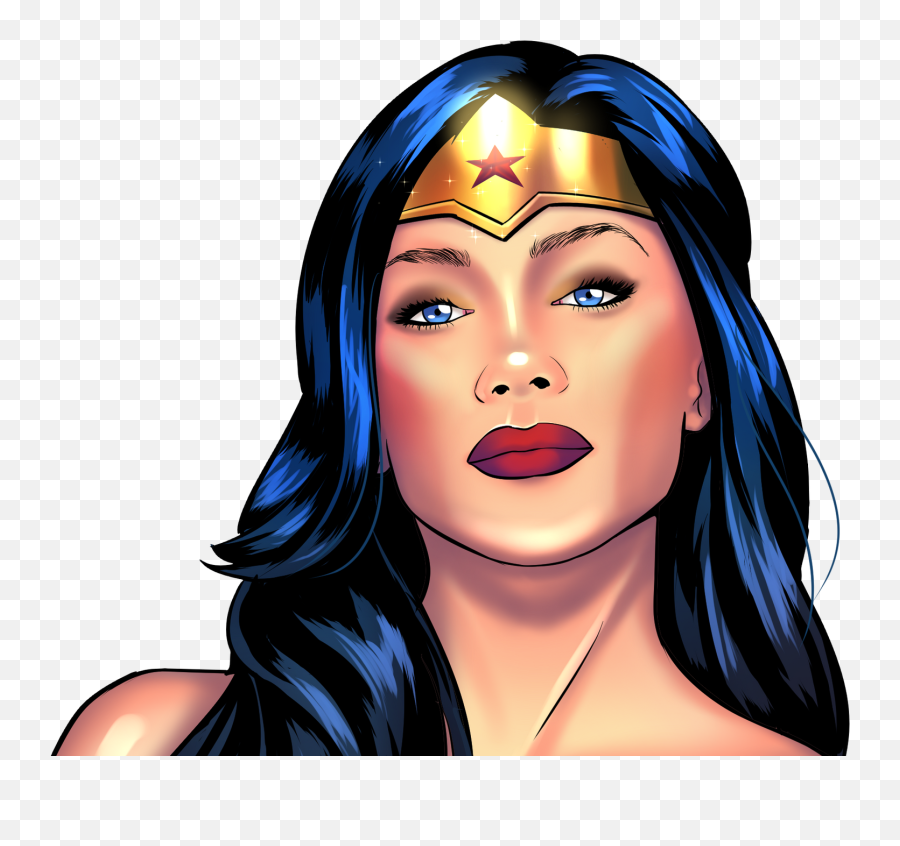 Custom Digital Portrait Drawing By Sam About - Wonder Woman Png,Wonder Woman Gay Icon