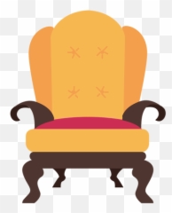 Royal Armchair Icon Transparent Png U0026 Svg Vector - Cartoon Png