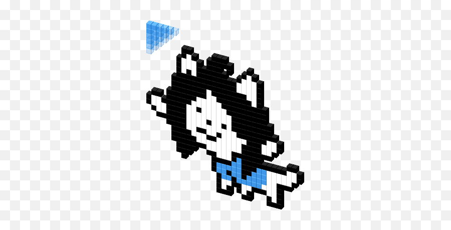 Temmie Cursor - Temmie Pixel Art Maker Png,Undertale Temmie Icon