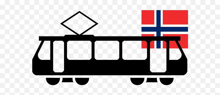 Filenorway Tram Iconsvg - Wikimedia Commons Transparent Rail Tram Icon Png,Streetcar Icon