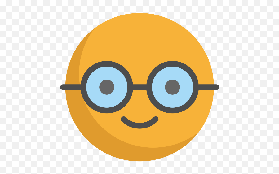 Nerd Emoji Vector Svg Icon 2 - Png Repo Free Png Icons Nerd Icon,Emoji Icon Png