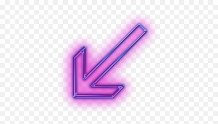 Glowing Purple Neon Icons Arrows Â Etc - Clipart Best Neon Purple Arrow Png,Icon For Neon