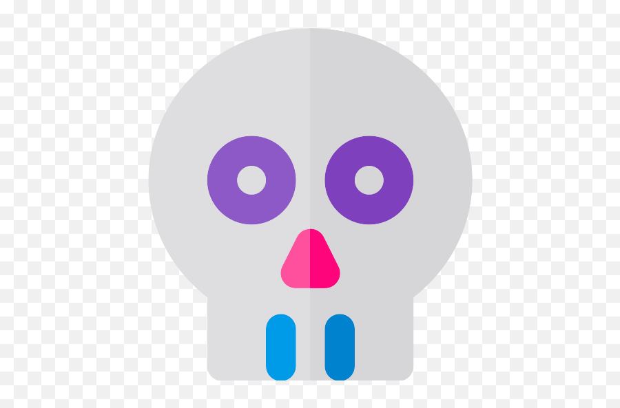 Mexican Skull Png Icon - Circle,Mexican Skull Png