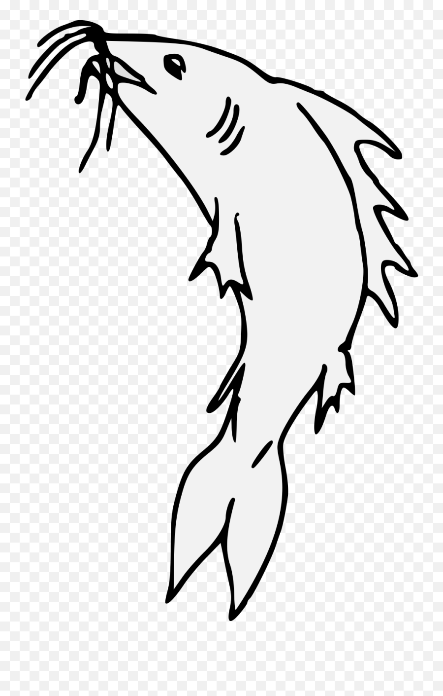 Library Of Cat Fish Png Transparent Black And White - Catfish Line Art,Catfish Png