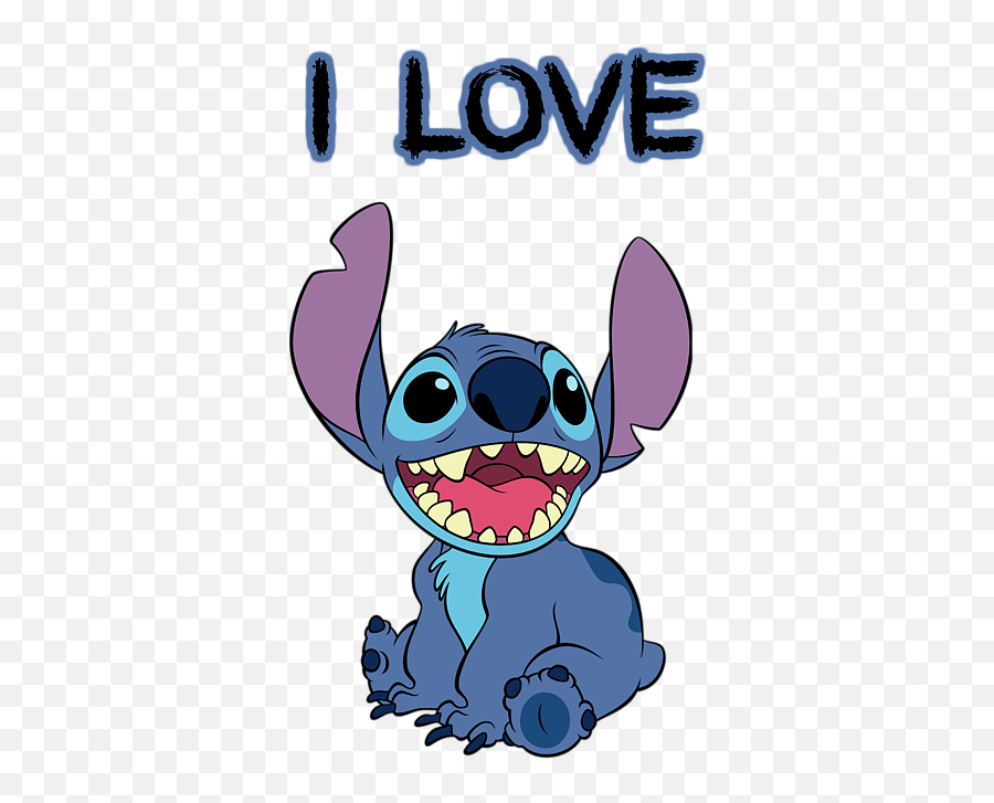 Lilo And Stich Greeting Card - Cartoon Characters Color Blue Png,Stich Png