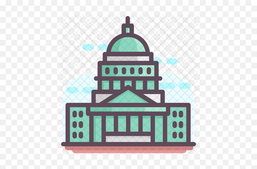 Us Capitol Building Icon - Icon Png,Capitol Building Png