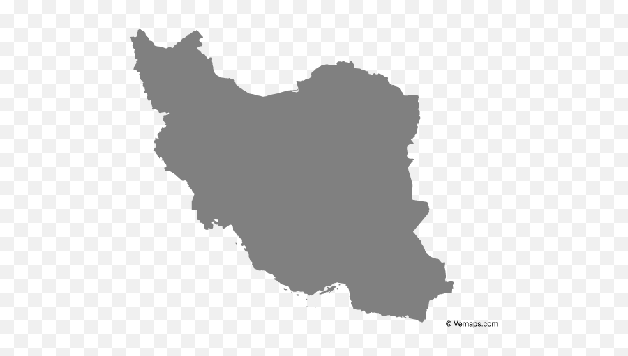 Vector Maps Of Iran Free - Iran Map Vector Png,Maps Png