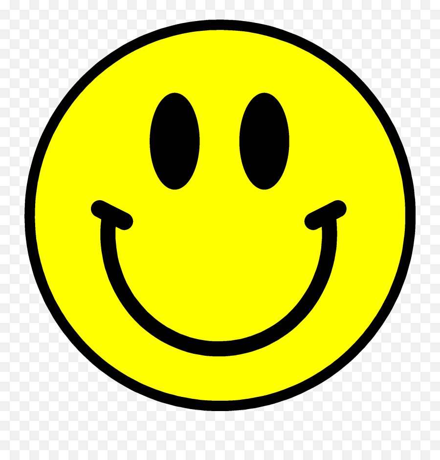 Transparent Background Happy Emoji Png - Smiley Face Coloring Page,Happy Transparent Background