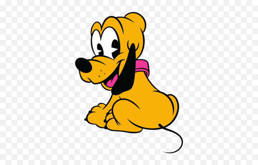 Cute Disney Pluto Png Transparent - 1285 Transparentpng Pluto From Mickey Mouse Drawing,Pluto Png