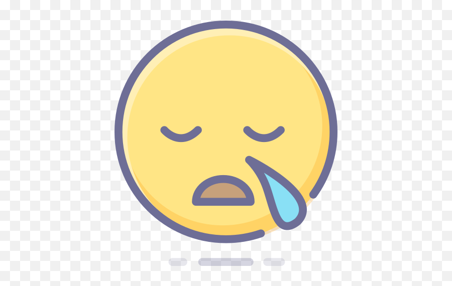 Emoji Emoticon Sleep Sleeping Free Icon Of Emotion - Sleeping Icon Free Png,Emoji Faces Png