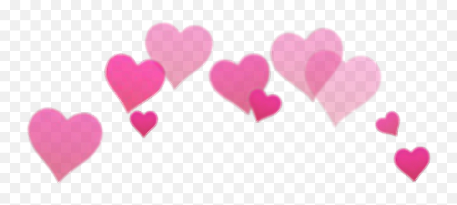 Pink Hearts Png Transparentfreetoedit - Macbook Heart Effect Png,Pink Heart Png
