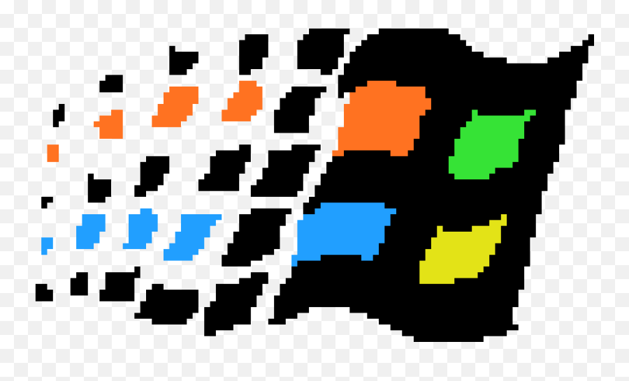 Download Old Windows Logo - Windows Logo Pixel Art Png Image Taijiang National Park,All Windows Logos
